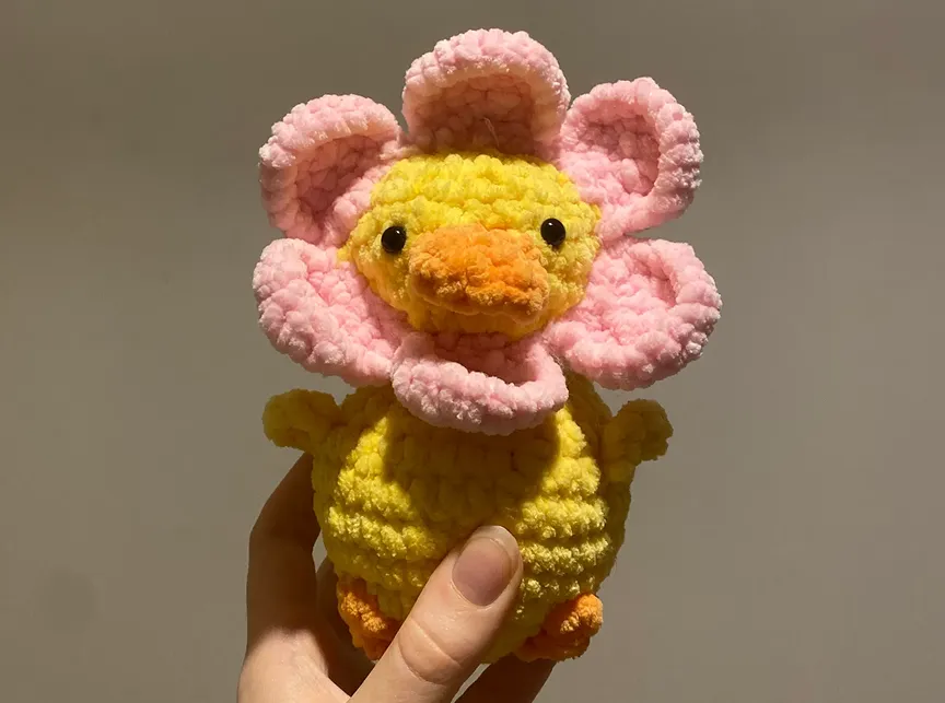 Crochet duck