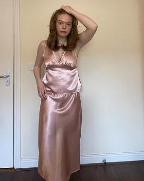 Sewn pink set